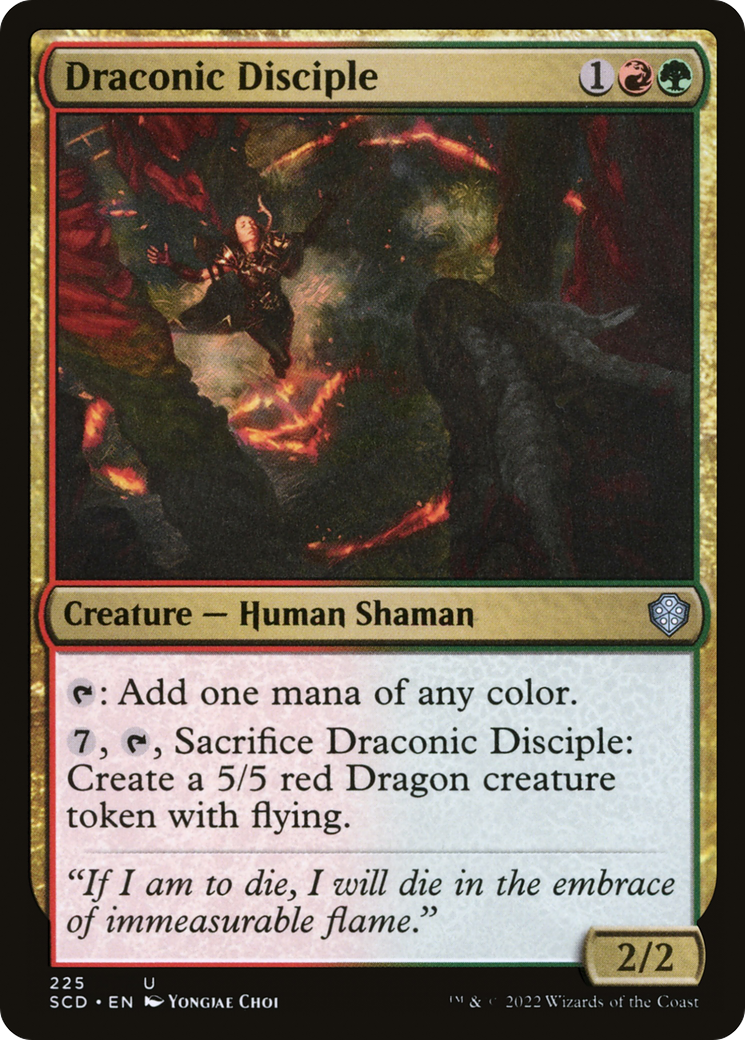 Draconic Disciple [Starter Commander Decks] | Clutch Gaming