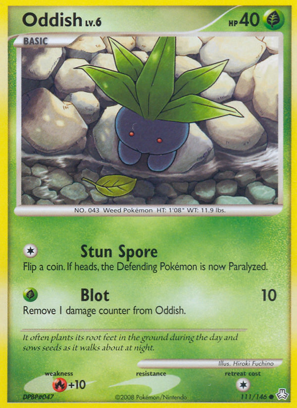 Oddish (111/146) [Diamond & Pearl: Legends Awakened] | Clutch Gaming