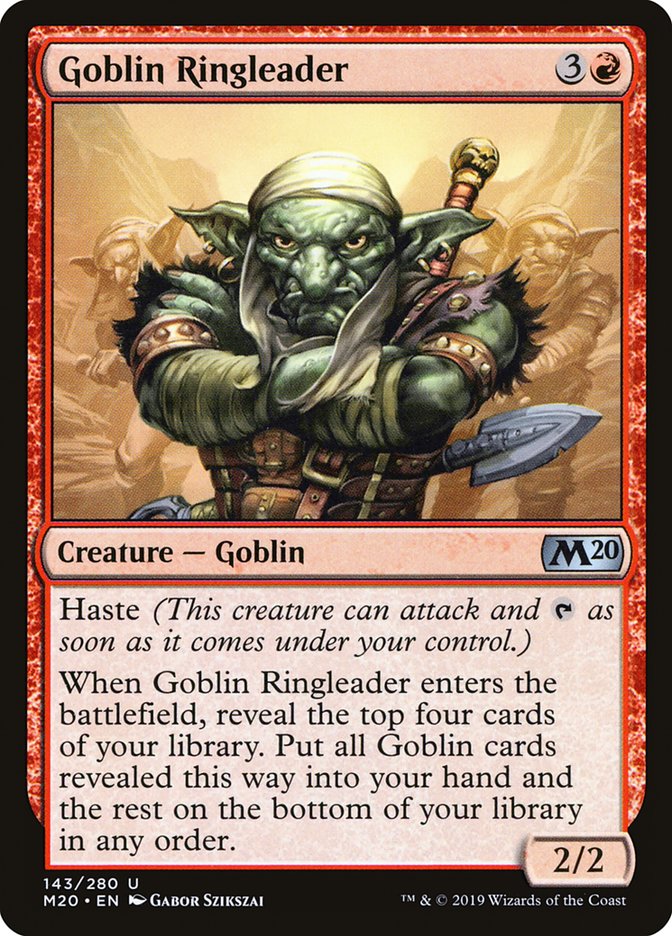 Goblin Ringleader [Core Set 2020] | Clutch Gaming