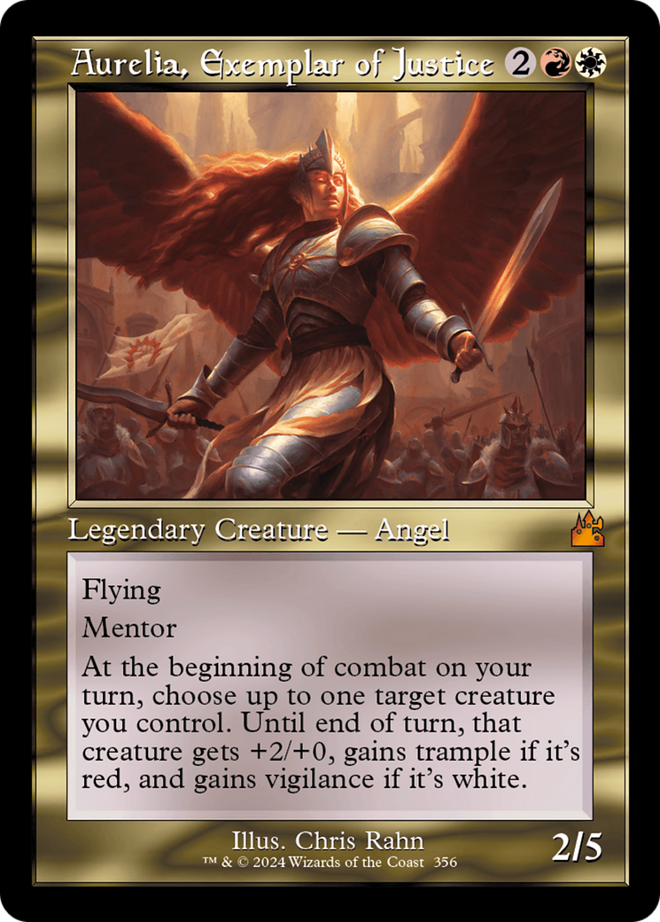 Aurelia, Exemplar of Justice (Retro) [Ravnica Remastered] | Clutch Gaming