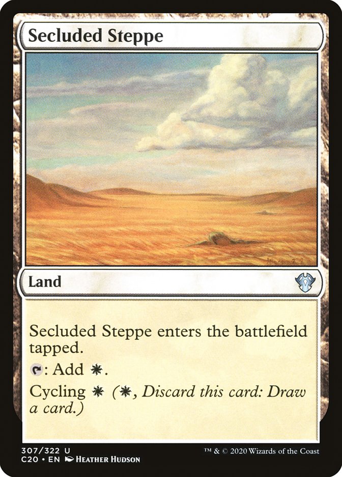 Secluded Steppe [Commander 2020] | Clutch Gaming