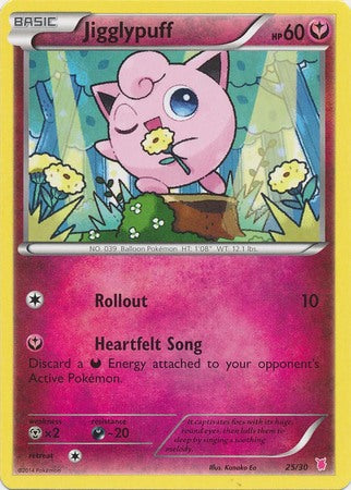 Jigglypuff (25/30) [XY: Trainer Kit 1 - Wigglytuff] | Clutch Gaming