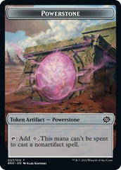 Powerstone // Construct (005) Double-Sided Token [The Brothers' War Tokens] | Clutch Gaming