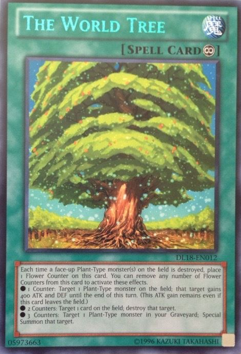 The World Tree (Green) [DL18-EN012] Rare | Clutch Gaming