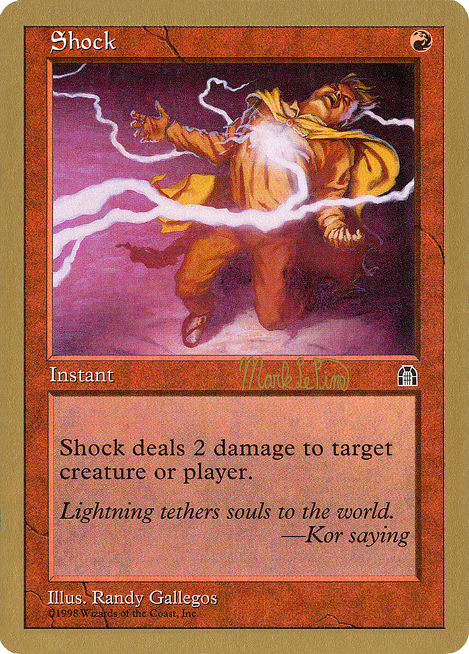 Shock (Mark Le Pine) [World Championship Decks 1999] | Clutch Gaming