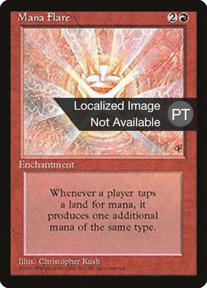 Mana Flare [Fourth Edition (Foreign Black Border)] | Clutch Gaming