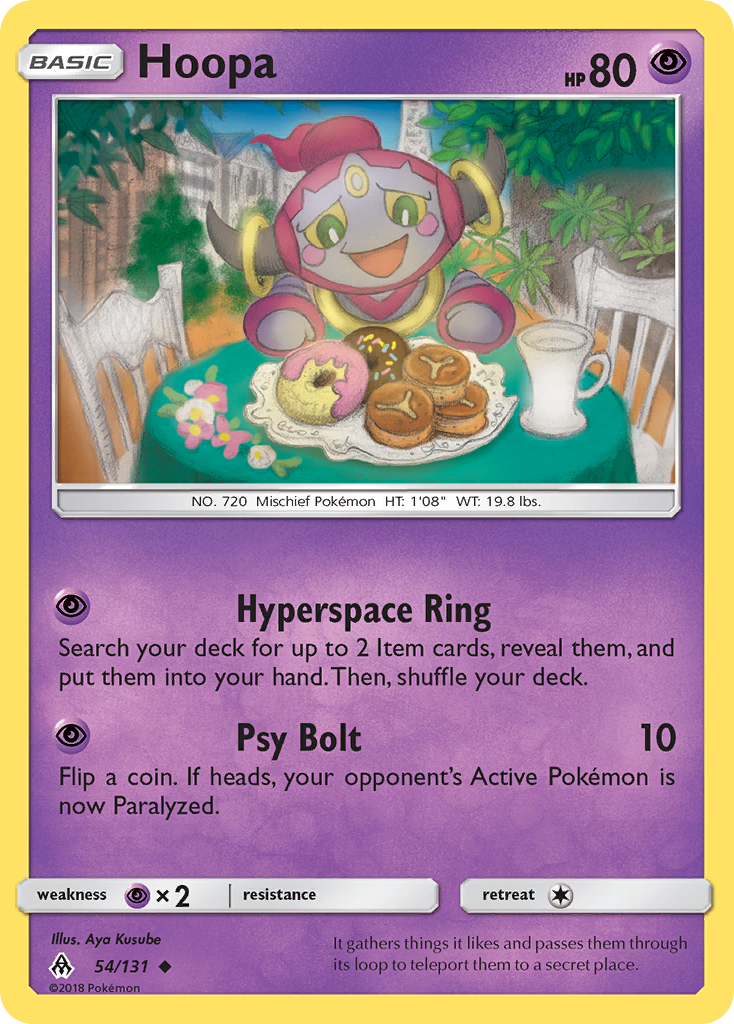 Hoopa (54/131) [Sun & Moon: Forbidden Light] | Clutch Gaming