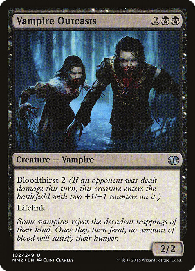 Vampire Outcasts [Modern Masters 2015] | Clutch Gaming