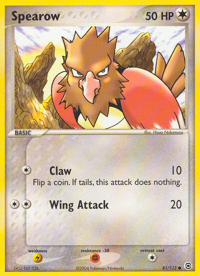 Spearow (81/112) [EX: FireRed & LeafGreen] | Clutch Gaming