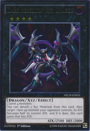 Dark Rebellion Xyz Dragon [NECH-EN053] Ultimate Rare | Clutch Gaming