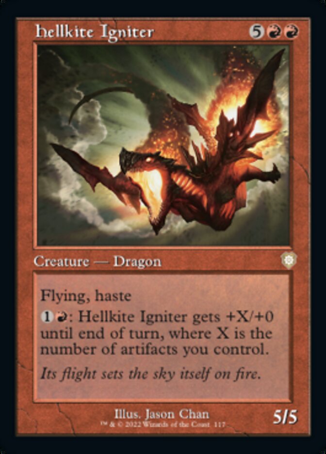 Hellkite Igniter (Retro) [The Brothers' War Commander] | Clutch Gaming