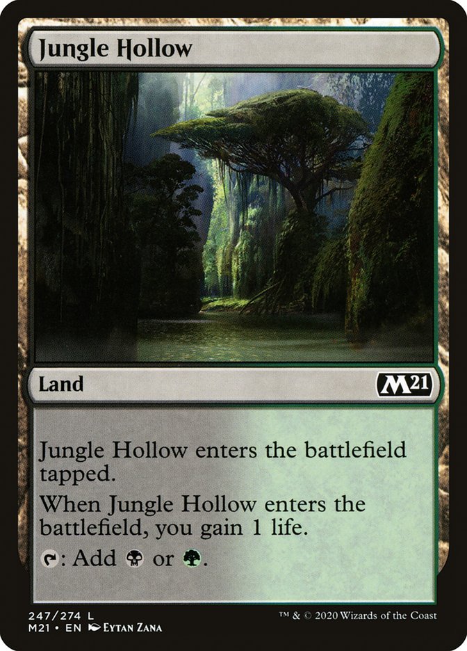 Jungle Hollow [Core Set 2021] | Clutch Gaming