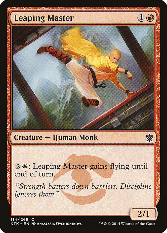 Leaping Master [Khans of Tarkir] | Clutch Gaming