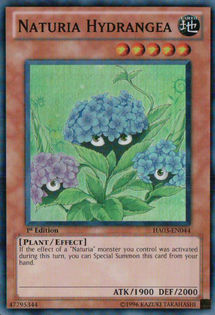 Naturia Hydrangea [HA03-EN044] Super Rare | Clutch Gaming