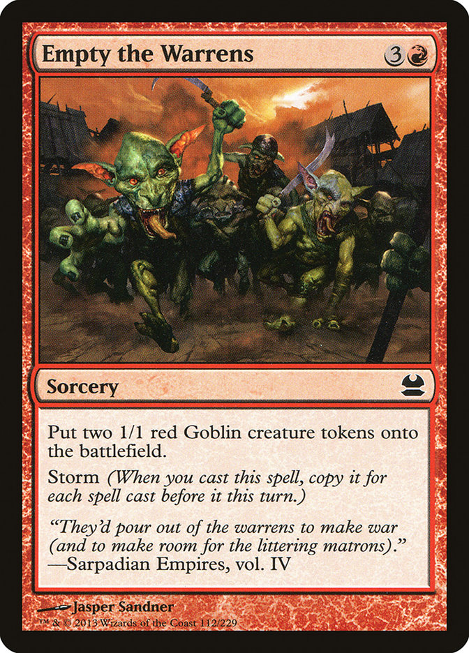Empty the Warrens [Modern Masters] | Clutch Gaming