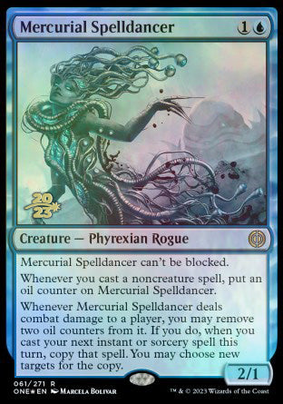 Mercurial Spelldancer [Phyrexia: All Will Be One Prerelease Promos] | Clutch Gaming