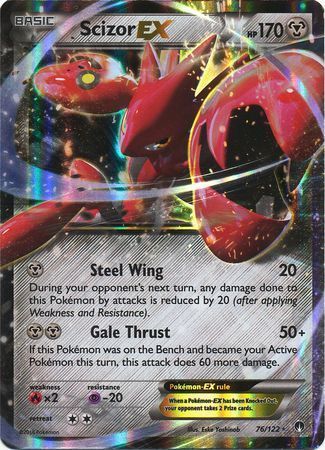 Scizor EX (76/122) (Jumbo Card) [XY: BREAKpoint] | Clutch Gaming