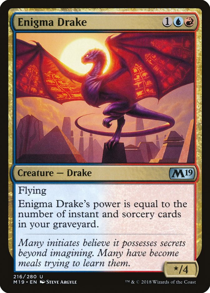 Enigma Drake [Core Set 2019] | Clutch Gaming