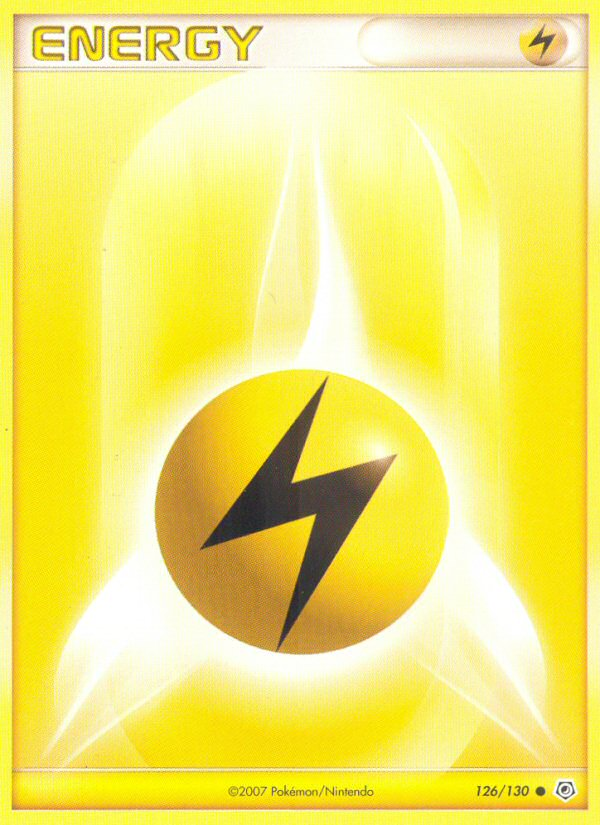 Lightning Energy (126/130) [Diamond & Pearl: Base Set] | Clutch Gaming