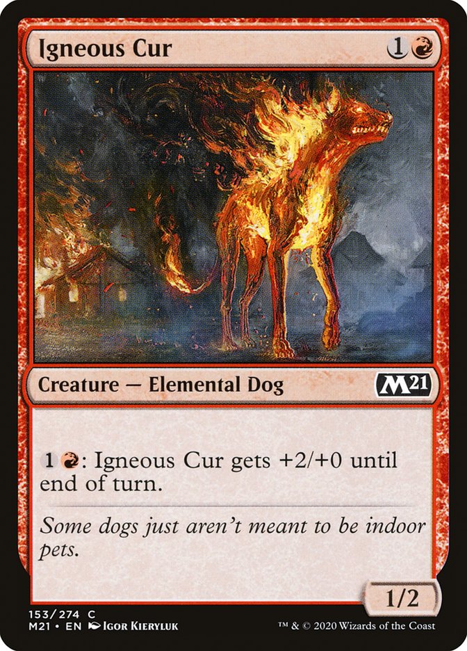 Igneous Cur [Core Set 2021] | Clutch Gaming