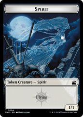 Saproling // Spirit (0004) Double-Sided Token [Ravnica Remastered Tokens] | Clutch Gaming