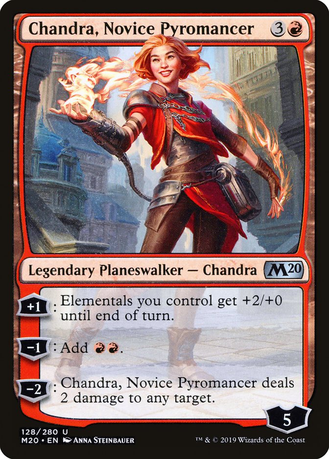 Chandra, Novice Pyromancer [Core Set 2020] | Clutch Gaming