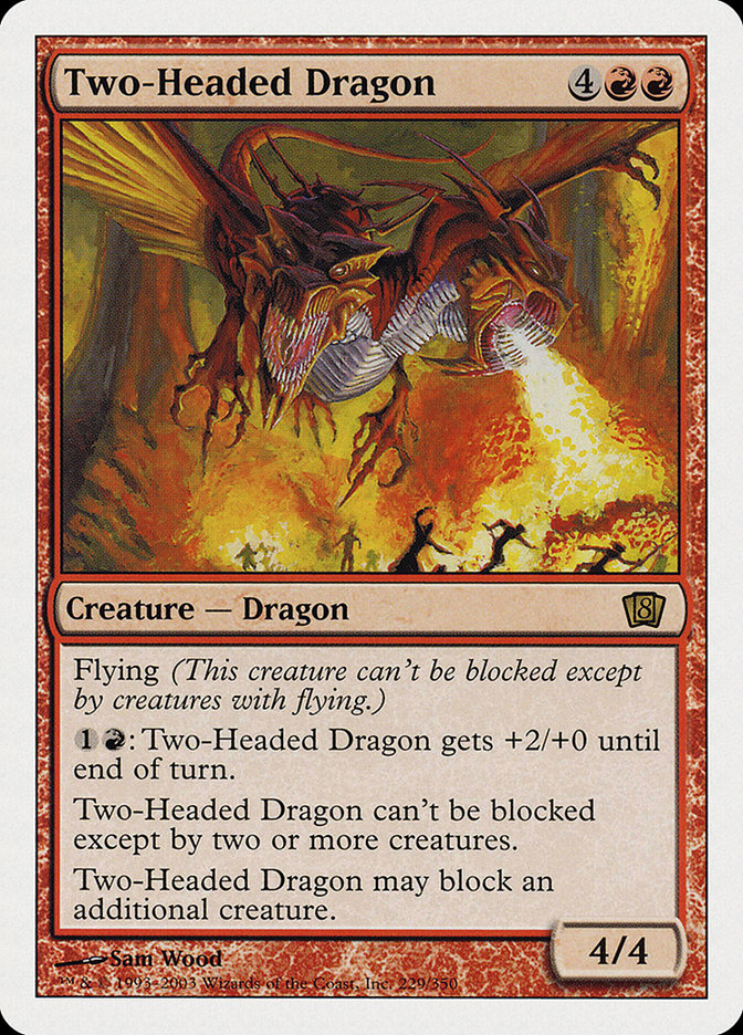 Two-Headed Dragon [Eighth Edition] | Clutch Gaming