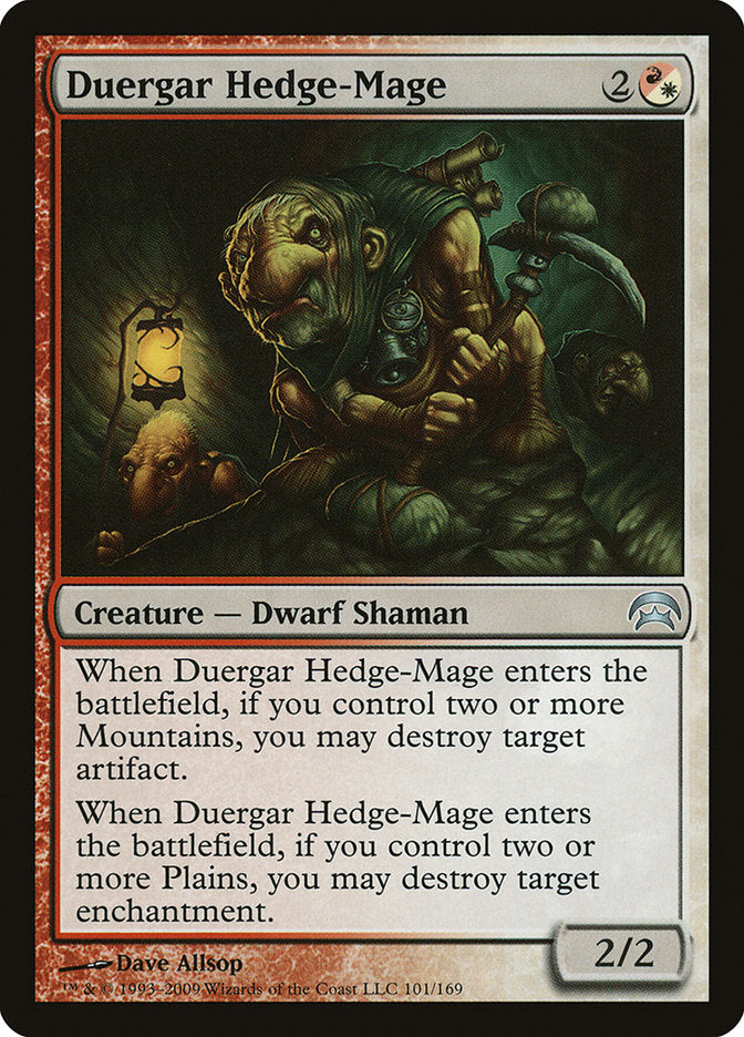 Duergar Hedge-Mage [Planechase] | Clutch Gaming