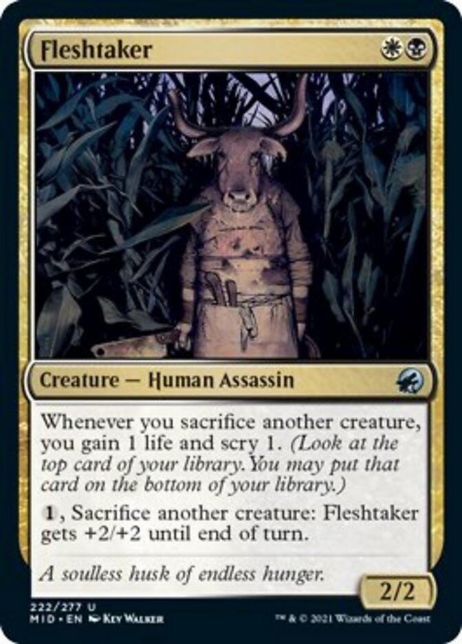 Fleshtaker [Innistrad: Midnight Hunt] | Clutch Gaming