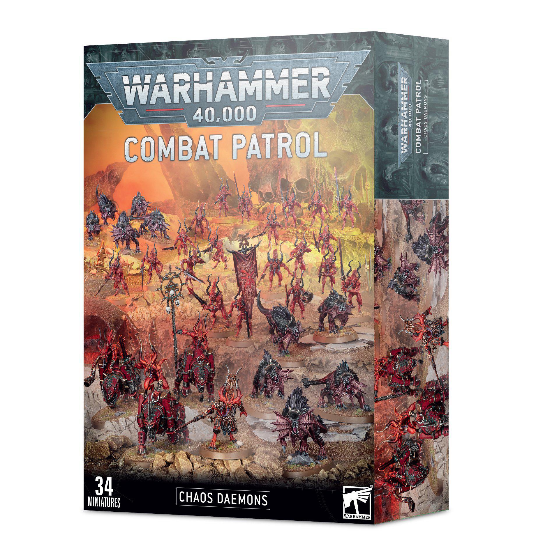 Warhammer 40,000 - Chaos Daemons - Combat Patrol (97-51) | Clutch Gaming
