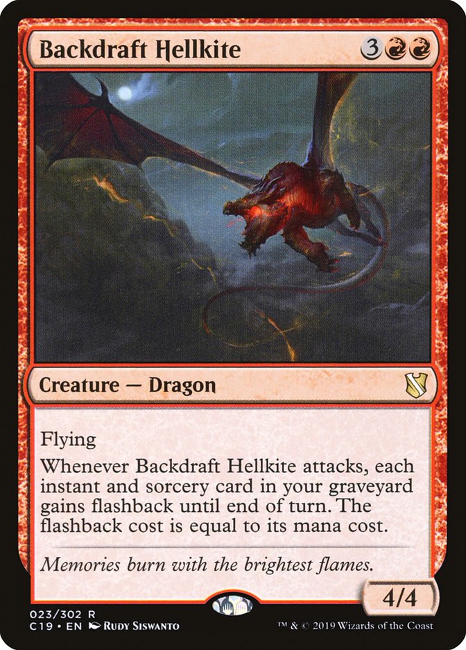 Backdraft Hellkite [Commander 2019] | Clutch Gaming