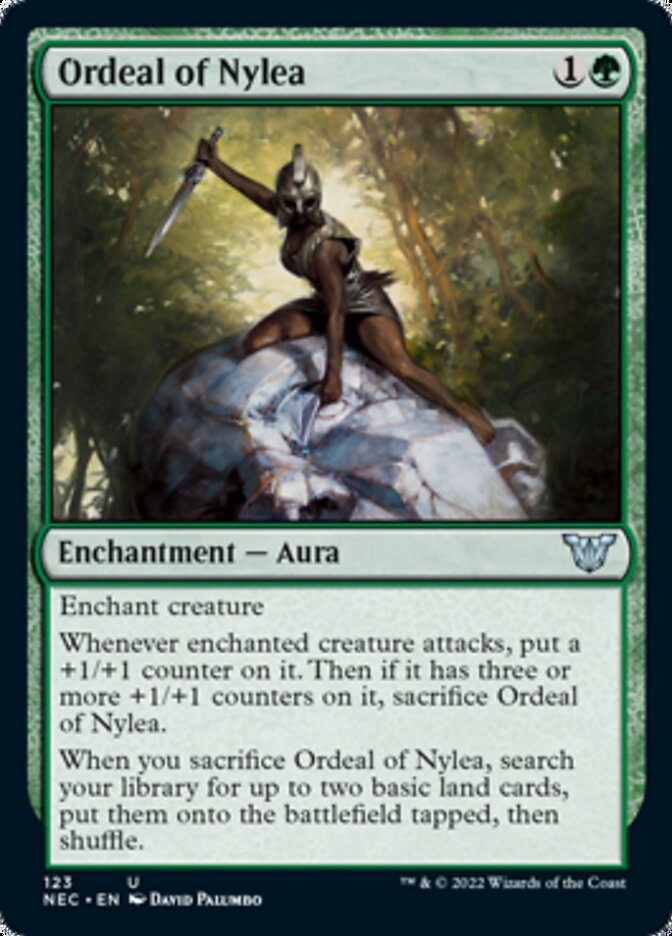 Ordeal of Nylea [Kamigawa: Neon Dynasty Commander] | Clutch Gaming