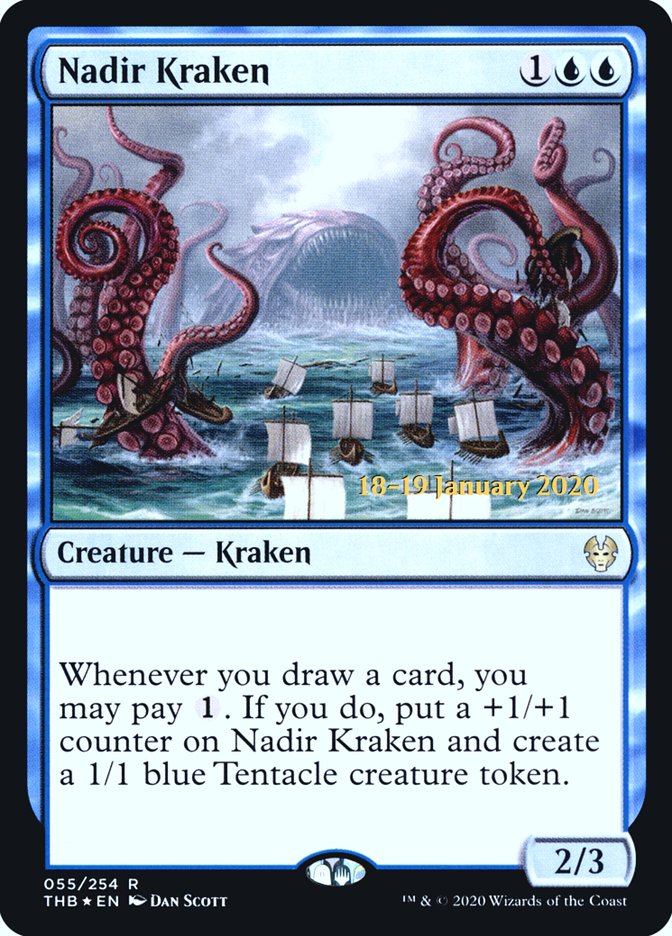 Nadir Kraken [Theros Beyond Death Prerelease Promos] | Clutch Gaming