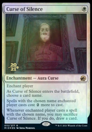 Curse of Silence [Innistrad: Midnight Hunt Prerelease Promos] | Clutch Gaming