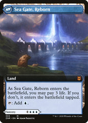 Sea Gate Restoration // Sea Gate, Reborn (Extended Art) [Zendikar Rising] | Clutch Gaming