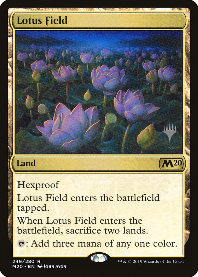 Lotus Field (Promo Pack) [Core Set 2020 Promos] | Clutch Gaming