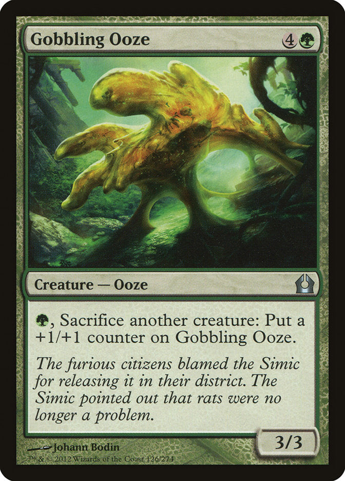 Gobbling Ooze [Return to Ravnica] | Clutch Gaming