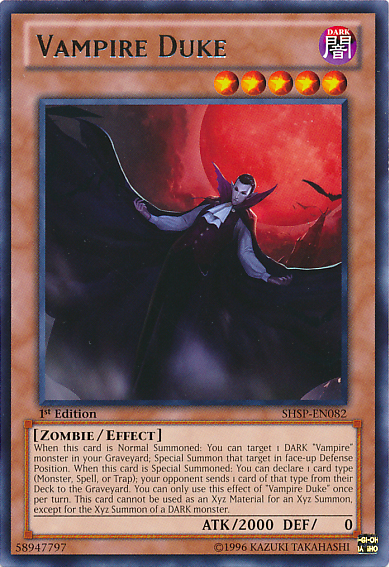 Vampire Duke [SHSP-EN082] Rare | Clutch Gaming