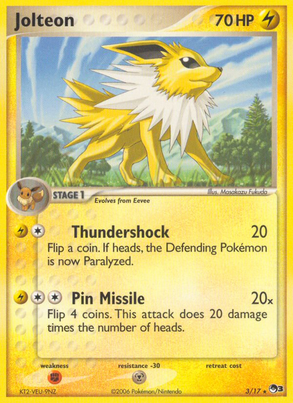 Jolteon (3/17) [POP Series 3] | Clutch Gaming