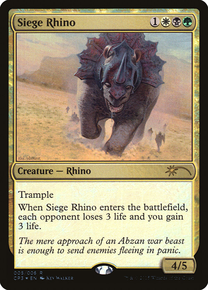 Siege Rhino [Magic Origins Clash Pack] | Clutch Gaming