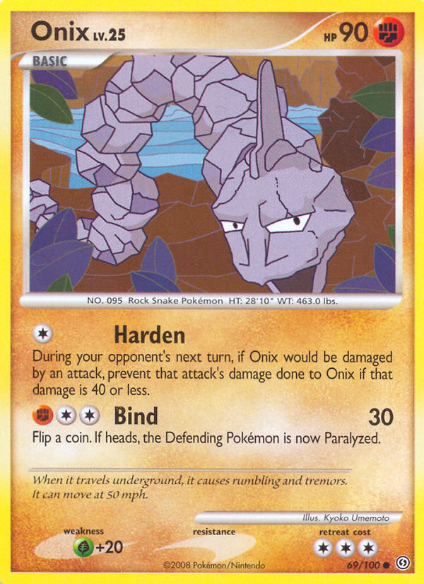 Onix (69/100) [Diamond & Pearl: Stormfront] | Clutch Gaming