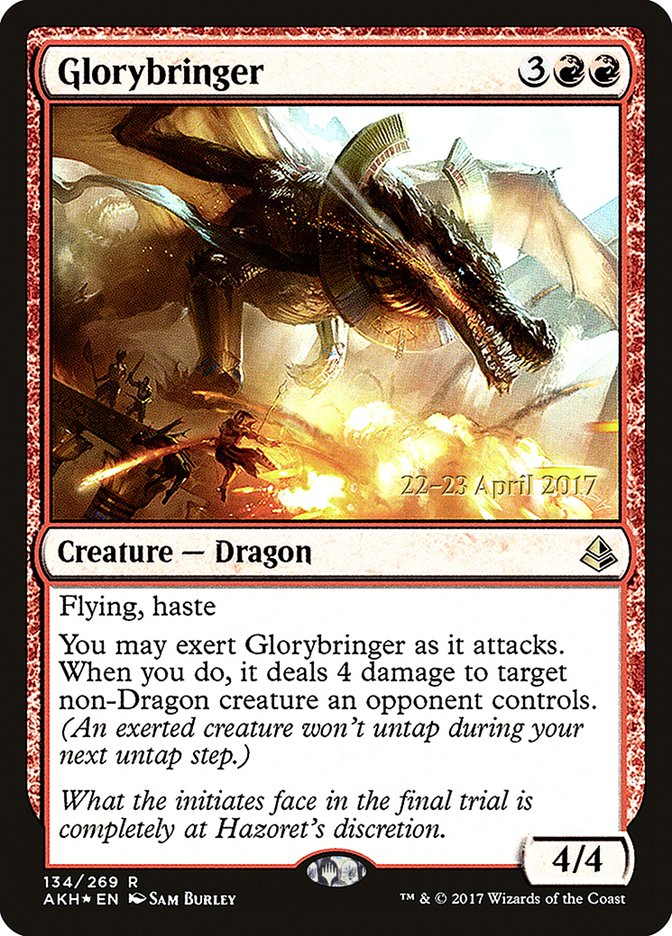 Glorybringer [Amonkhet Prerelease Promos] | Clutch Gaming