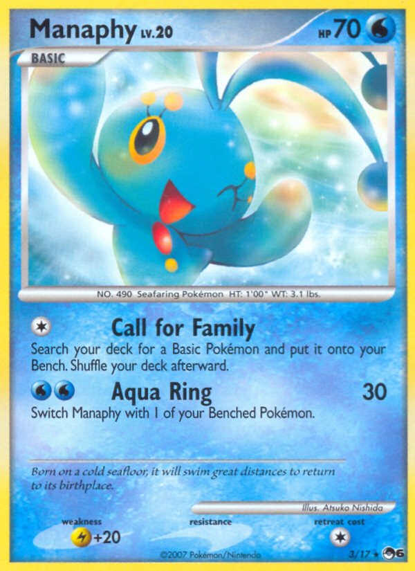 Manaphy (3/17) [POP Series 6] | Clutch Gaming