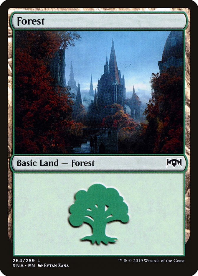 Forest (264) [Ravnica Allegiance] | Clutch Gaming