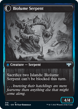 Biolume Egg // Biolume Serpent [Innistrad: Double Feature] | Clutch Gaming