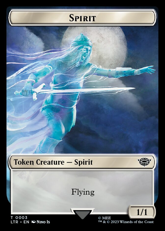 Spirit Token [The Lord of the Rings: Tales of Middle-Earth Tokens] | Clutch Gaming