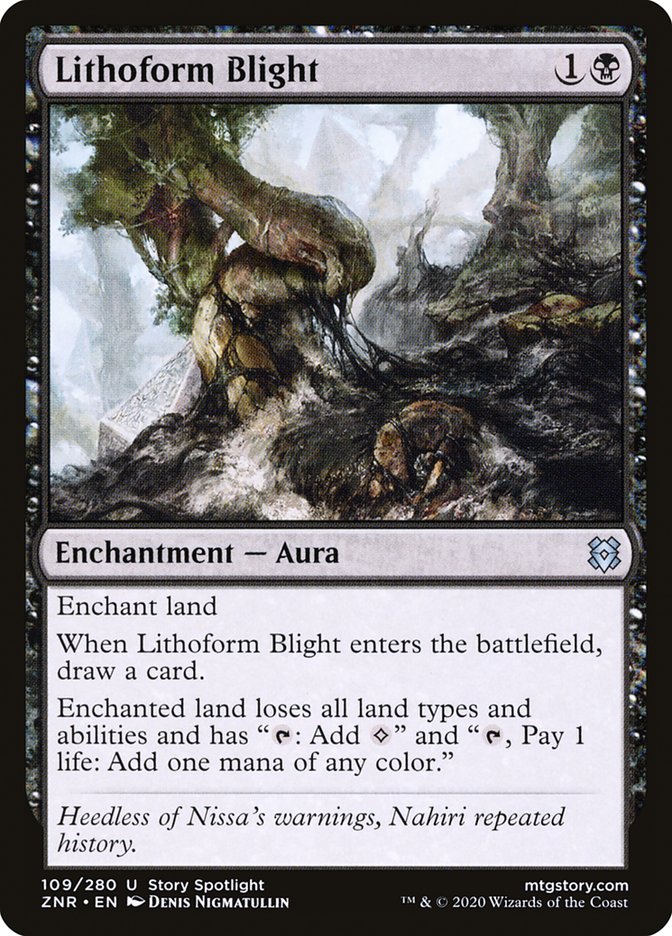 Lithoform Blight [Zendikar Rising] | Clutch Gaming