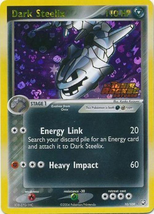 Dark Steelix (10/109) (Stamped) [EX: Team Rocket Returns] | Clutch Gaming