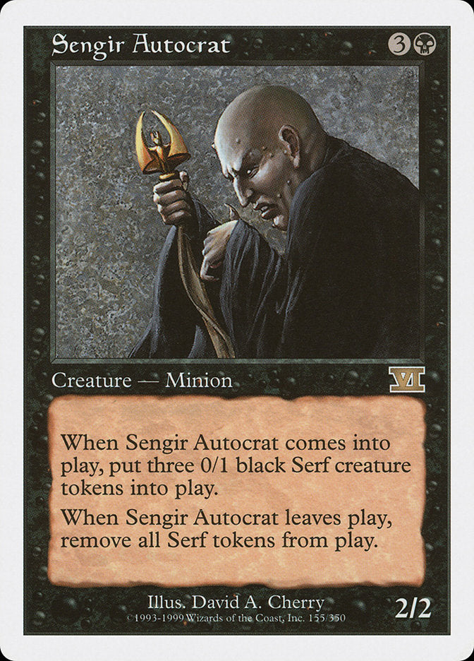 Sengir Autocrat [Classic Sixth Edition] | Clutch Gaming