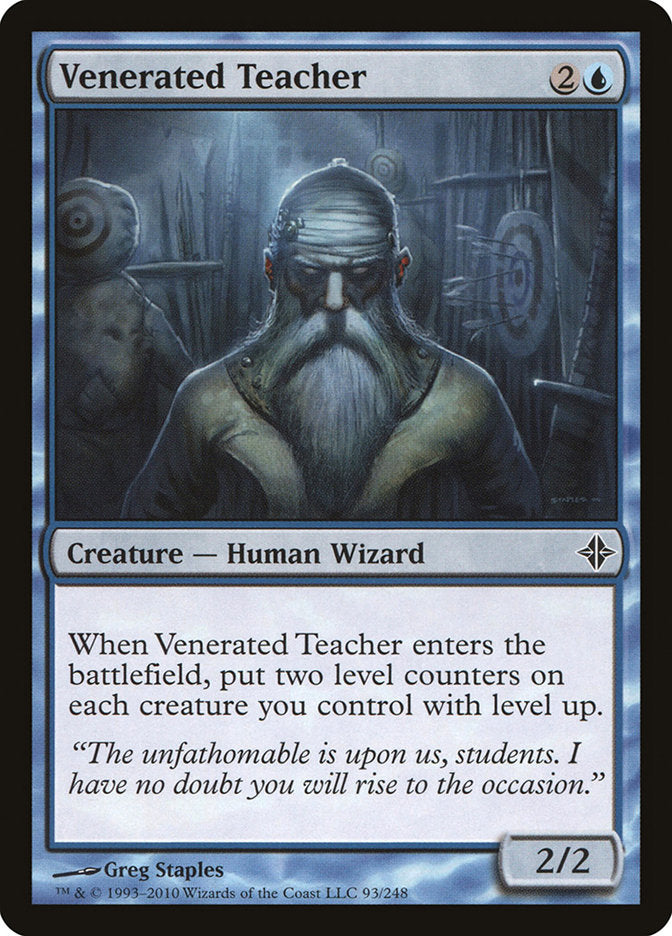 Venerated Teacher [Rise of the Eldrazi] | Clutch Gaming